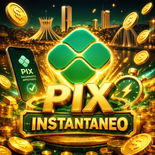 Pagamento PIX instantâneo Brasil